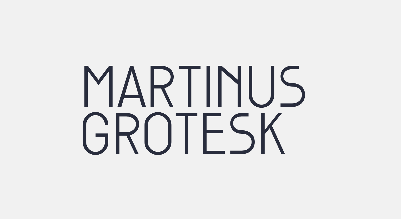 Martinus Grotesk